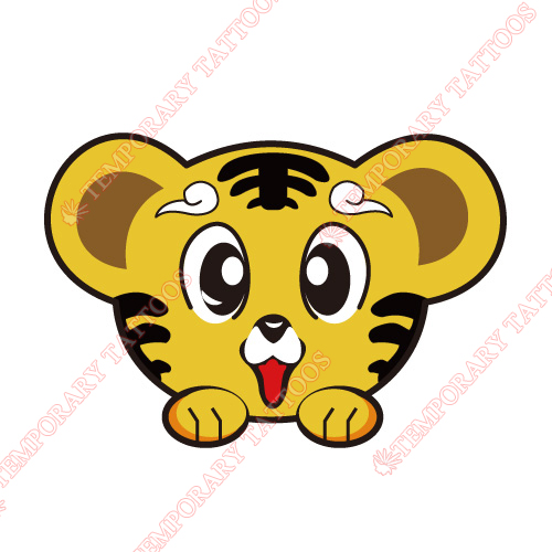 Tiger Customize Temporary Tattoos Stickers NO.8883